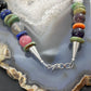 Tommy & Rosita Singer Sterling Silver Turquoise & Multistone Beads Necklace For Women