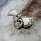 Carolyn Pollack Sterling Silver Mother Of Pearl Rope Swirl Decorated Ring Size 5 For Women