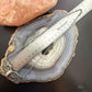 Carolyn Pollack Sterling Silver Swirl Magnetic Pendant Clasp 19" Necklace For Women.