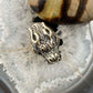 Sterling Silver Demon Skull Ring Size 8 For Women/Men 19 gr Rock N Roll / Biker