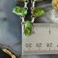 Sterling Silver Southwestern Style Teardrop & Oval Sonora Gold Turquoise 20" Necklace For Women