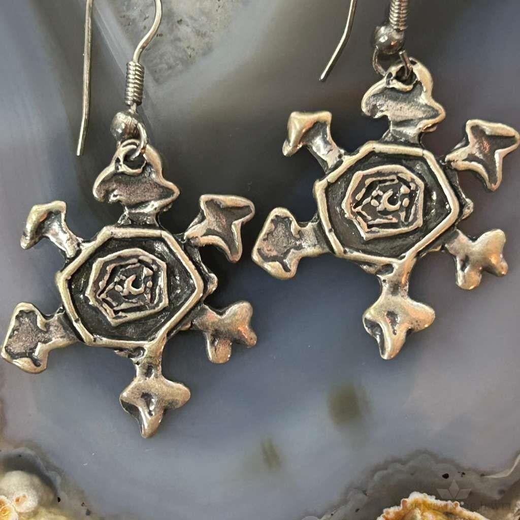 Silver Abstract Fashion Dangle Earrings For Women