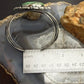 Sterling Silver Southwestern Style Large Oval Variscite Bracelet For Women