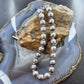 Silver Southwestern Style Rounded Beads 14" Necklace For Women