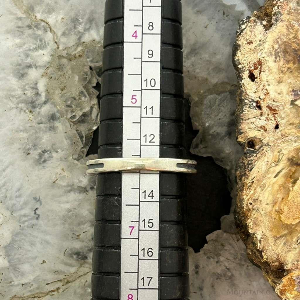 Carolyn Pollack Sterling Silver Rounded Moonstone Slim Ring For Women