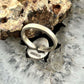 Sterling Silver Southwestern Style Teardrop Golden Hill Turquoise Adjustable Ring #16