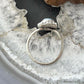 Sterling Silver Southwestern Style Oval Golden Hill Turquoise Adjustable Ring  For Women #11