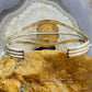 Abel Cone Sterling Silver Oval Rhodochrosite Decorated Bracelet For Women