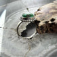 Sterling Silver Southwestern Style Teardrop Sonora Gold Turquoise Adjustable Ring #7