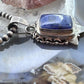 Silver Rectangle Sodalite Decorated Fashion Pendant For Women