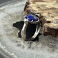 Carolyn Pollack American West Sterling Silver Oval Lapis Reversible Ring For Women