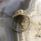 Carolyn Pollack Sterling Silver Oval Druzy Quartz Decorated Ring Size 9.5 For Women