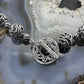 Carolyn Pollack Sterling Silver Swirl Beads w/Round Toggle Necklace For Women