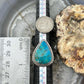 Sterling Silver Southwestern Style Teardrop Shattuckite Ring Size 7 For Women