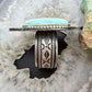 Michael Calladitto Native American Sterling Silver Turquoise Ring Size 7 For Women