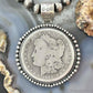 Genuine 90% Silver 1894 US Morgan Dollar Decorated Unisex Pendant