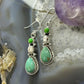 Sterling Silver Southwestern Style Multistone Dangle Earrings For Women #13
