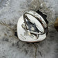 Sterling Silver Southwestern Style Wild Horse Heart Shape Ring Size 9 For Women