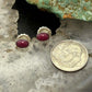 Carolyn Pollack Sterling Silver Oval Purple Spiny Oyster Stud Earrings For Women