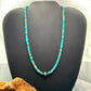 Sterling Silver Turquoise and Navajo Pearl Beads 17" Necklace For Women