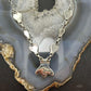 Sterling Silver Southwestern Style Pink Conch & Wild Horse Lariat 22" Necklace For Women