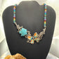 Carolyn Pollack Sterling Inlay Butterfly & Multistone Beads 15"-20" Necklace For Women