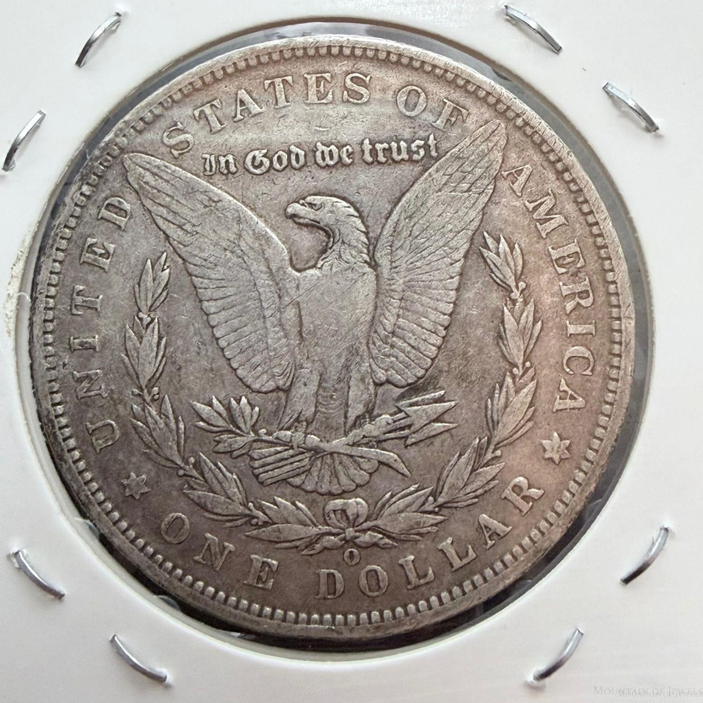 1890 US 90% Morgan Silver Dollar F-VF #51626-5GU