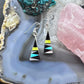 Starllie & Sheryl Edaakie Sterling Silver Multistone Inlay Dangle Earrings For Women #8