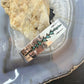 Gibson Gene Navajo Native American Silver Turquoise Chip Inlay Bracelet (As Is)