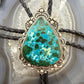 Sterling Silver Southwestern Style Triangle Azurite Malachite Bolo Tie For Men