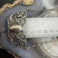 Carolyn Pollack Sterling Silver Swirl Magnetic Pendant Clasp 19" Necklace For Women.