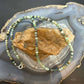 Sterling Silver 4mm Faceted Hubai Turquoise Beads 22" Necklace For Women