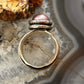 Shablool Israel Sterling Silver Pink Pearl Spinner Ring Size 7 For Women