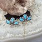Carolyn Pollack Sterling Silver Teardrop Turquoise Stud Earrings For Women