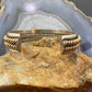 Tahe Vintage Native American Sterling & Gold Filled Coils Bracelet For Women