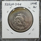 1948 Mexico 5 Pesos 30 gr 90% Silver Coin AU #52524-3GE