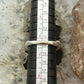 Carolyn Pollack Sterling Silver Faceted Smokey Quartz Decorated Ring Size 6.25 For Women