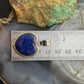 Sterling Silver Southwestern Style Lapis Heart Decorated Pendant For Women #3