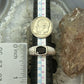 Carolyn Pollack Sterling Silver Faceted Smokey Quartz Decorated Ring Size 6.25 For Women