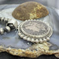 1881 Genuine 90% Silver Morgan Dollar Decorated Unisex Sterling Silver Pendant