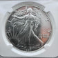 1987 US 1.0oz.999 Fine Silver American Silver Eagle NGC MS69 #2720111-066EG