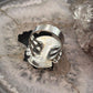 Sterling Silver Southwestern Style Oval Purple Rain Ring Size 7 For Women