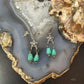 Carolyn Pollack Sterling Silver Turquoise Beads & Star Charm Dangle Earrings For Women