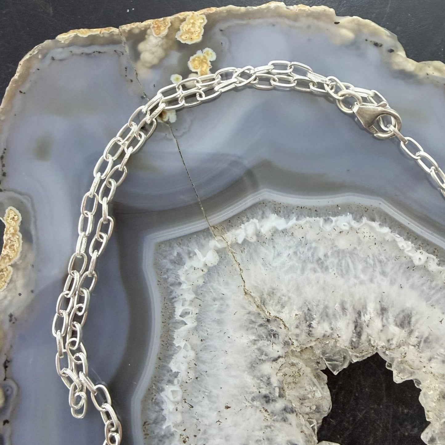 Sterling Silver Southwestern Style Multi Shape Golden Hill Turquoise Necklace For Women