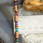 Southwestern Style Copper Navajo Pearl Round &Cylinder w/Multistone 18" Necklace For Women