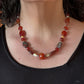 Carolyn Pollack Sterling Silver  Multi Earthtone Gemstone Beaded Necklace For Women