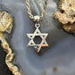 Sterling Silver Fashion Unisex Star of David Pendant