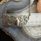 Carolyn Pollack Sterling Silver Swirl Magnetic Pendant Clasp 19" Necklace For Women.