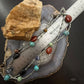 Carolyn Pollack Sterling Silver Multistone Beads 36" Necklace For Women
