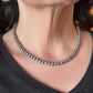 Sterling Silver Southwestern Style 6 mm Navajo Pearl Beads 18"-20" Necklace For Women
